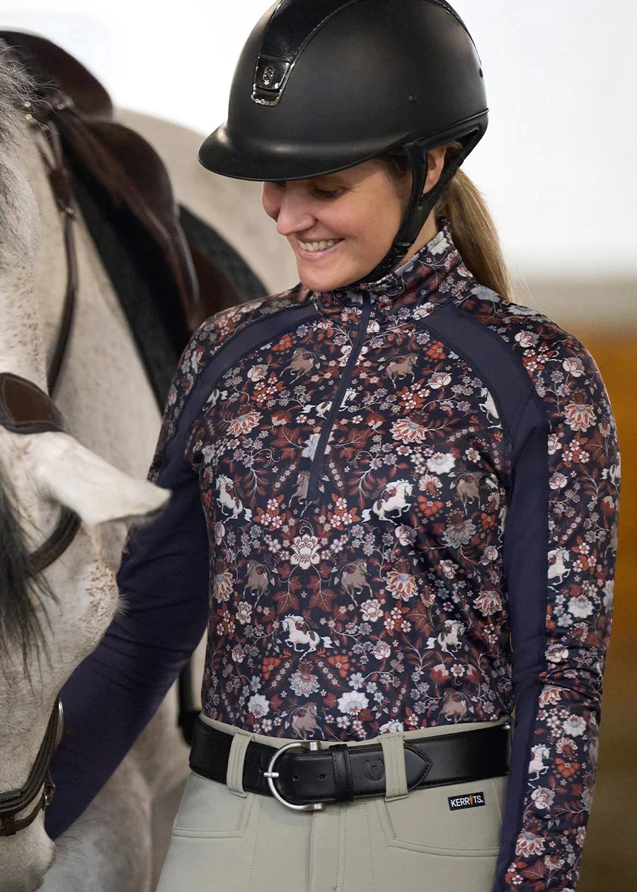 Kerrits 1st Q Zip Fleece Tech Top - Image 14