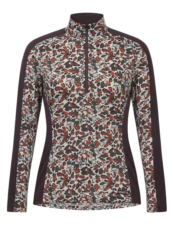 Kerrits Breeze Ice Fil LS Top Print