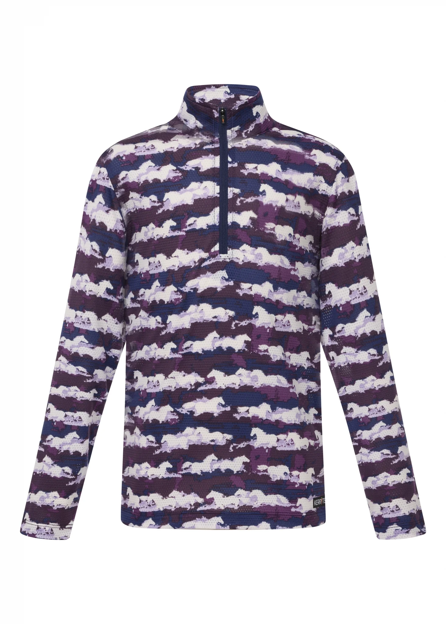Kerrits Kids Equibreeze Ice Fil Long Sleeve Shirt - Print