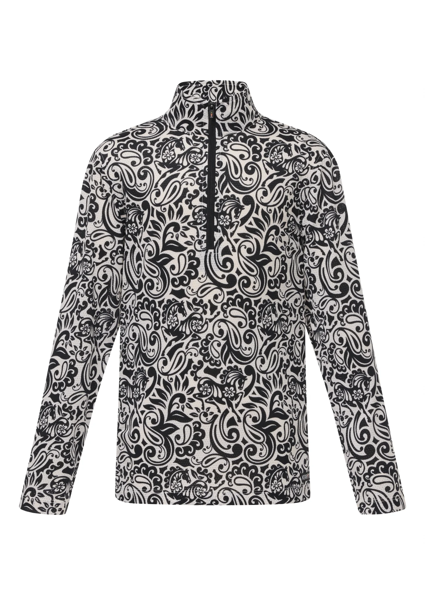 Kerrits Kids Equibreeze Ice Fil Long Sleeve Shirt - Print - Image 3
