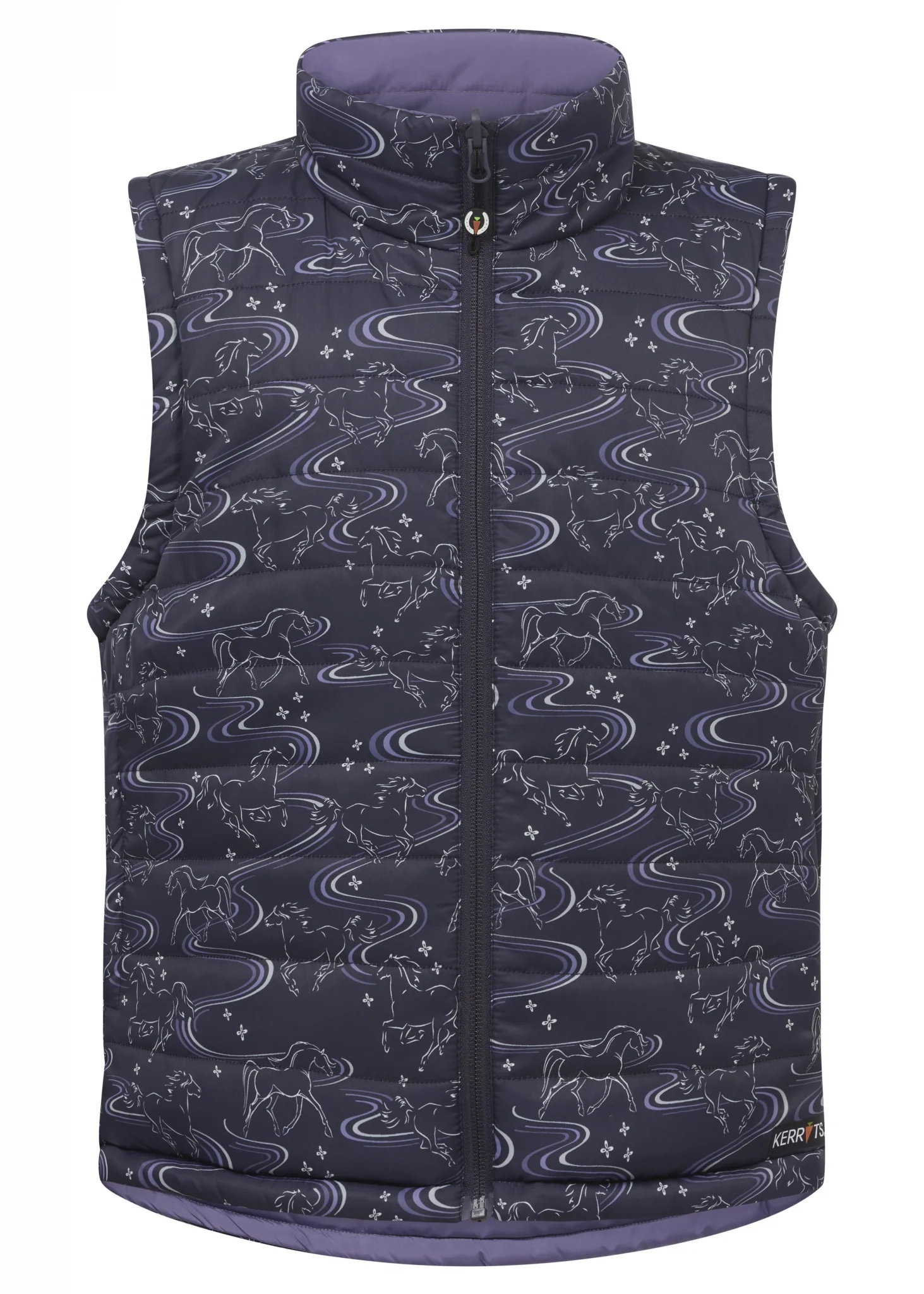 Kerrits Kids Ride The Wind Quilted Vest - Image 3