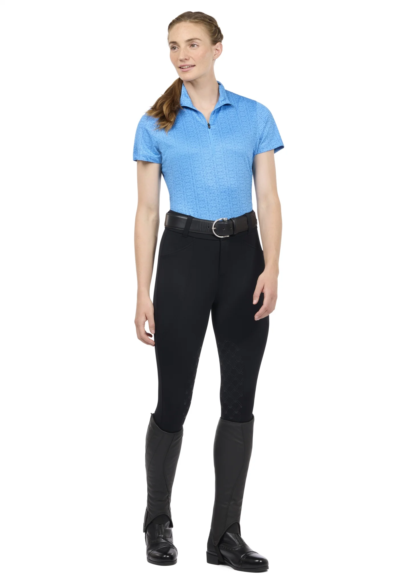 Kerrits Play It Coolcore Short Sleeve Shirt - Print - Image 5