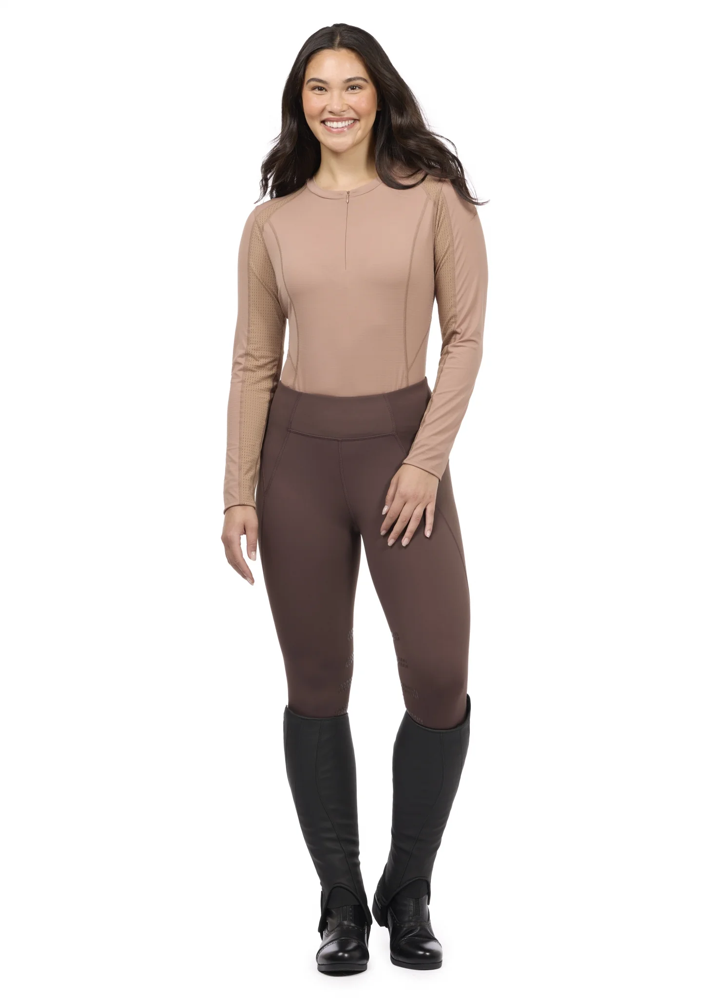 Kerrits Precision Long Sleeve Crew Neck Tech Top - Image 6