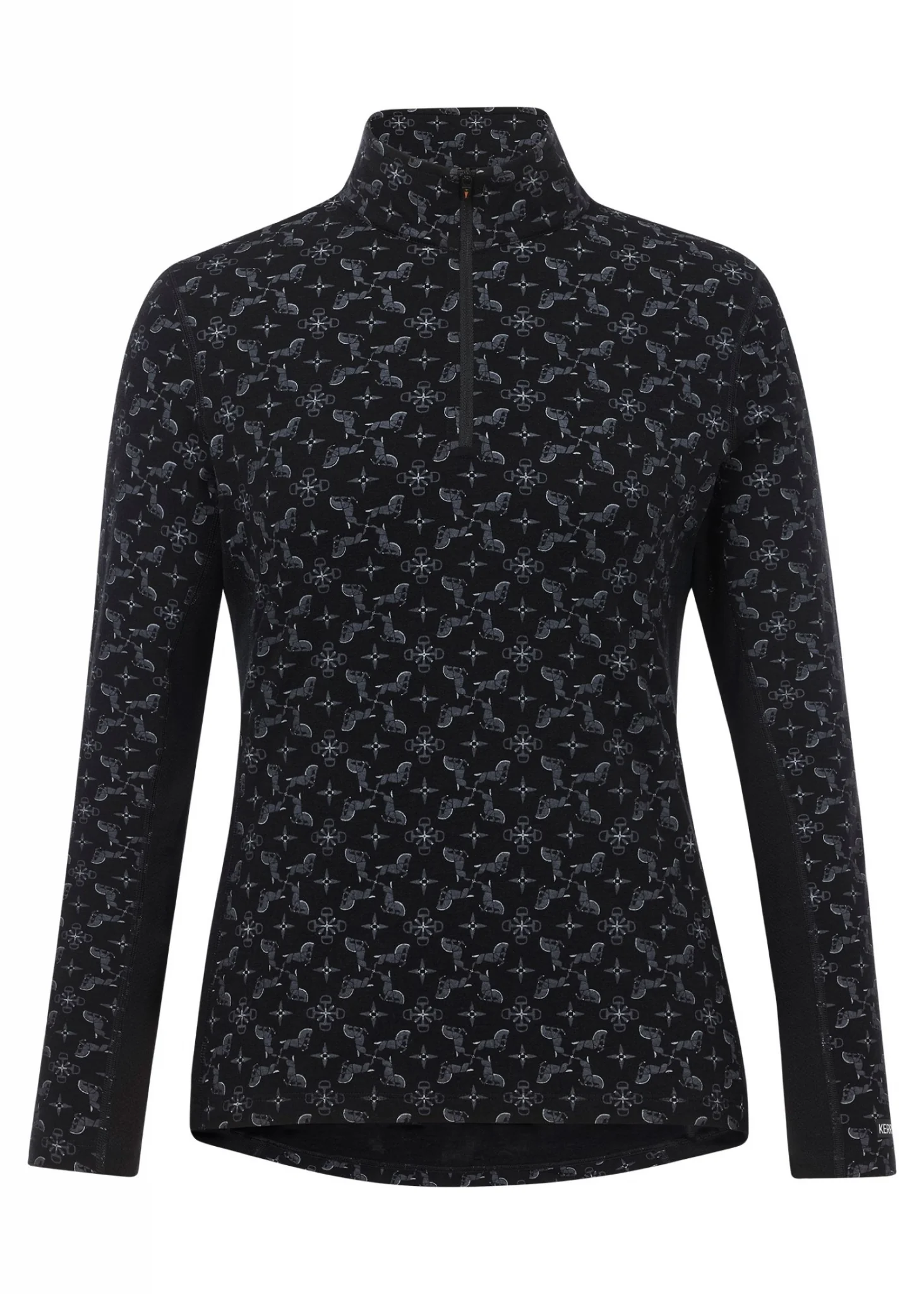 Kerrits Stable Temp Wool Qrt Zip Top