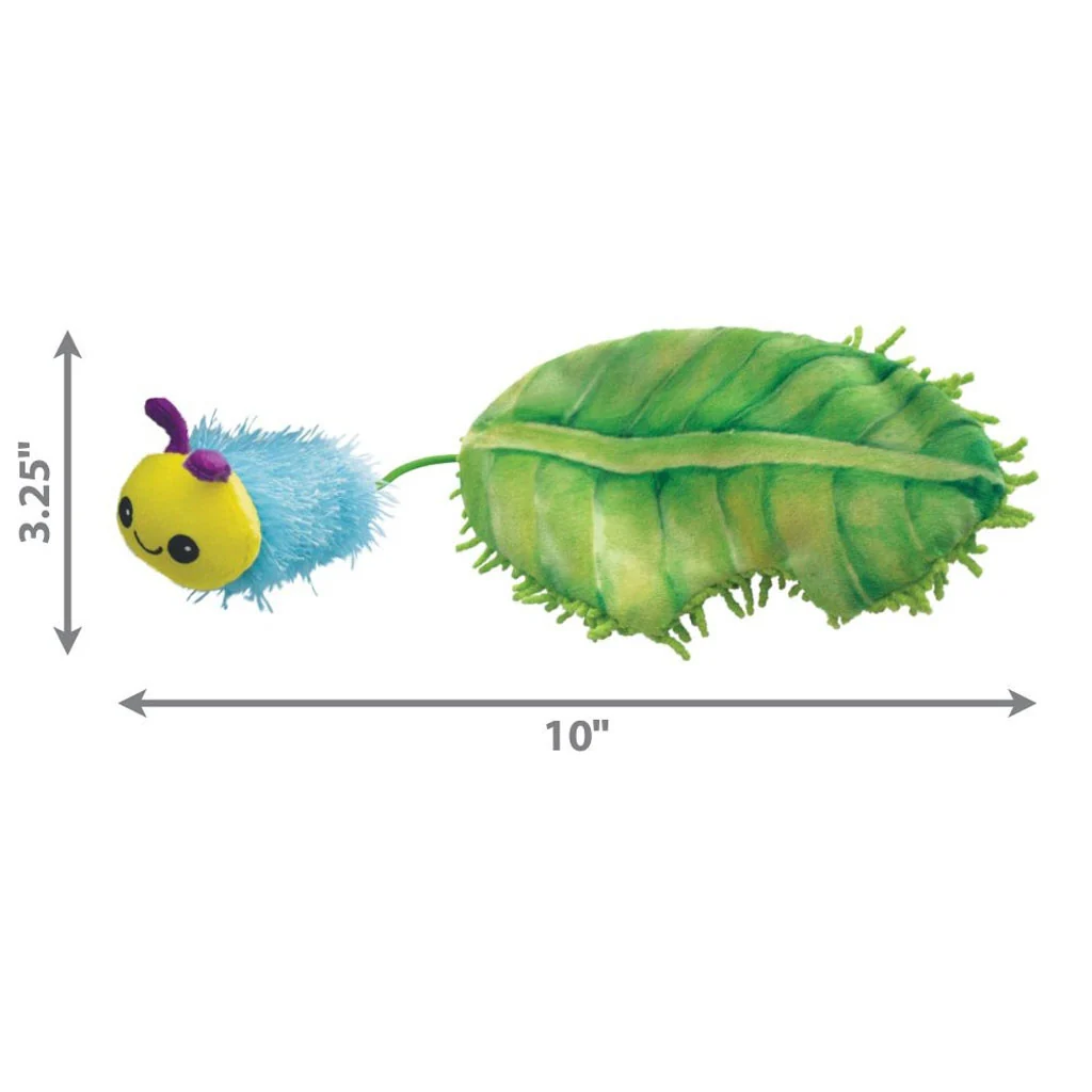 KONG Flingaroo Caterpillar Cat Toy - Image 4