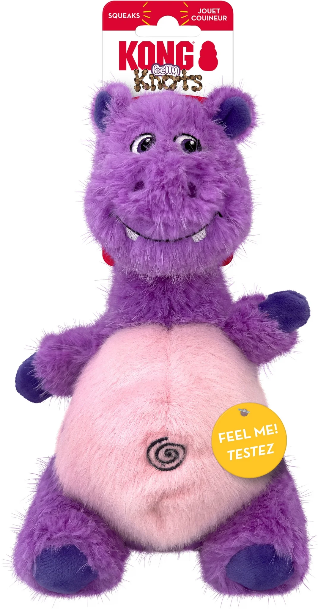 KONG Knots Belly Hippo - Image 2