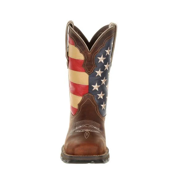 Lady Rebel Durango Steel Toe Flag Work Boots - Image 7
