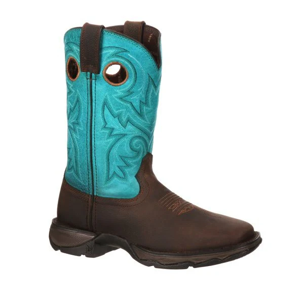 Lady Rebel Durango Steel Toe Turquoise Boots - Image 2