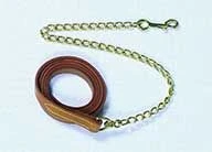 Lead With Chain 6ft Brn