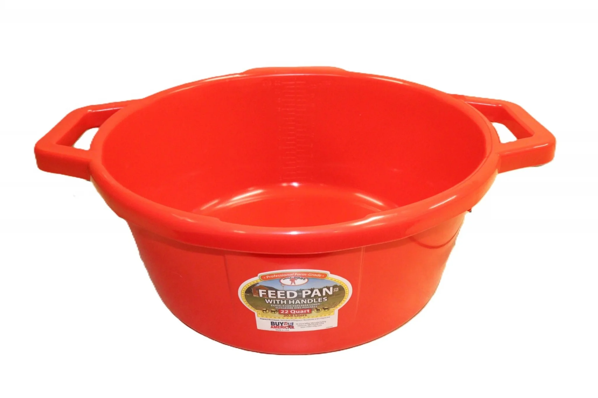 Little Giant Feed Pan with Handles - Image 2