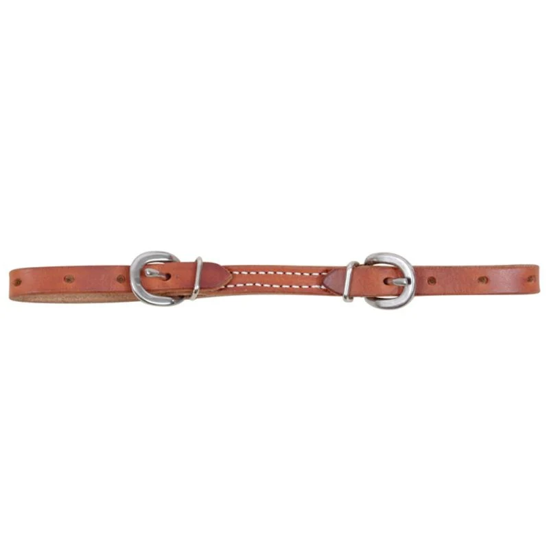 Martin Harness Leather Curb Strap