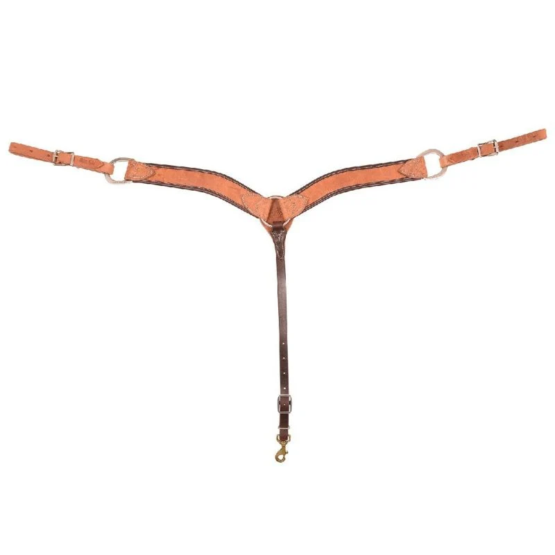 Martin Harness Leather Breastcollar 2 Brn
