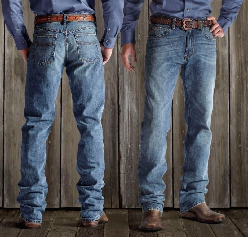 Mens M2 Relaxed Straight Cut Jean 29 x 32 Granite - Image 2