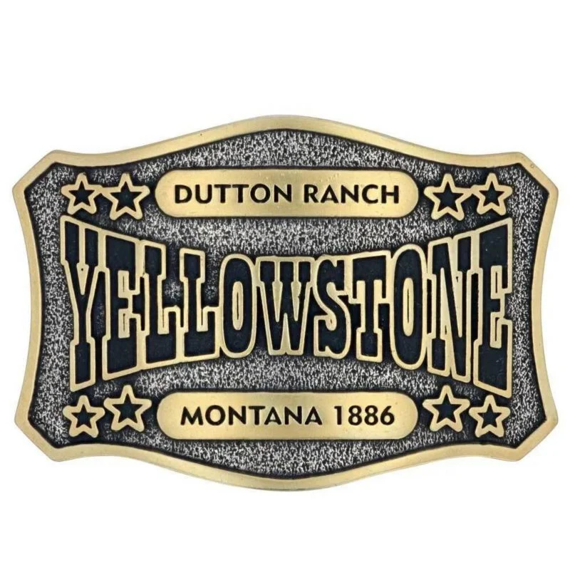 Montana Silversmiths The Y Yellowstone Star Buckle