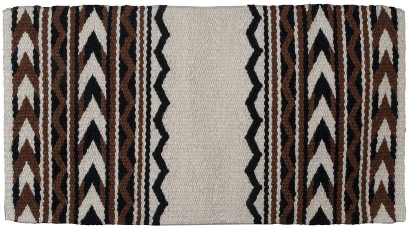 Mustang Arrowhead Wool Saddle Blanket