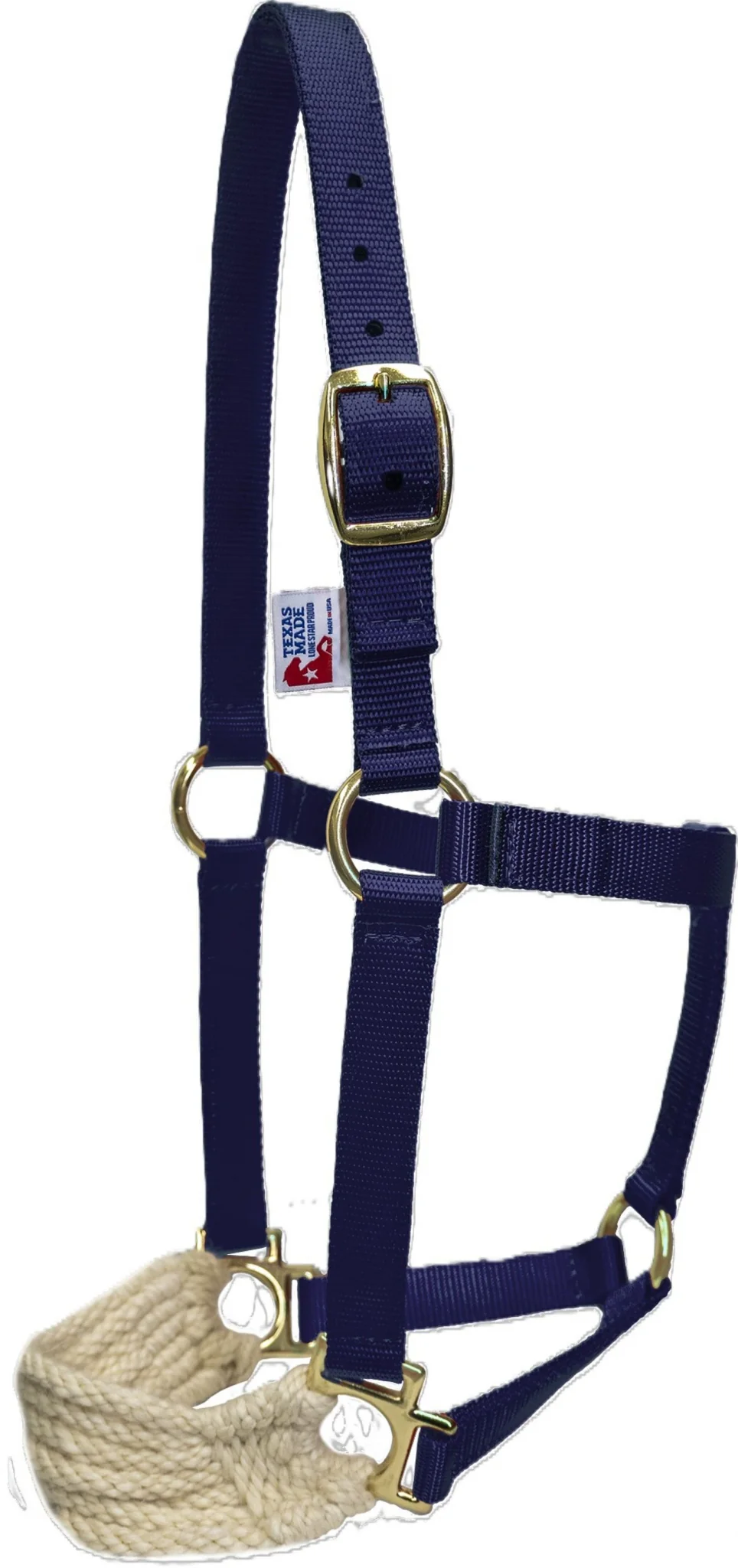 Mustang Nylon Halter with Mohair Bronc Nose - Image 6