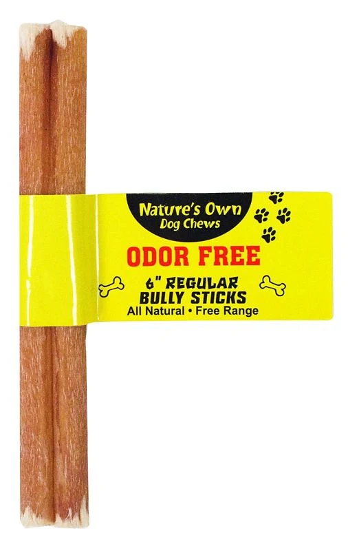 Natures Own Pet Chews Reg Bully Stick Odor Free - Image 2
