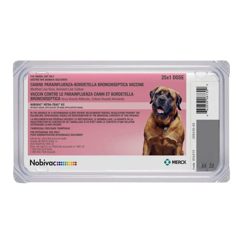 Nobivac Intra-Trac KC Intranasal 25x1ml Vials