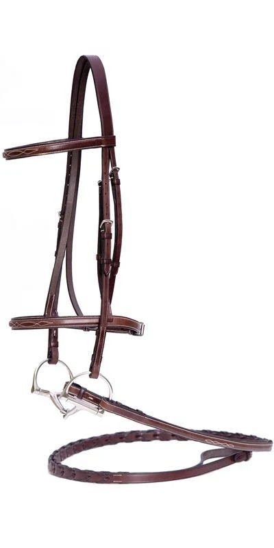 Nunn Finer Giulia Hunter Bridle Oversize Havana - Image 2