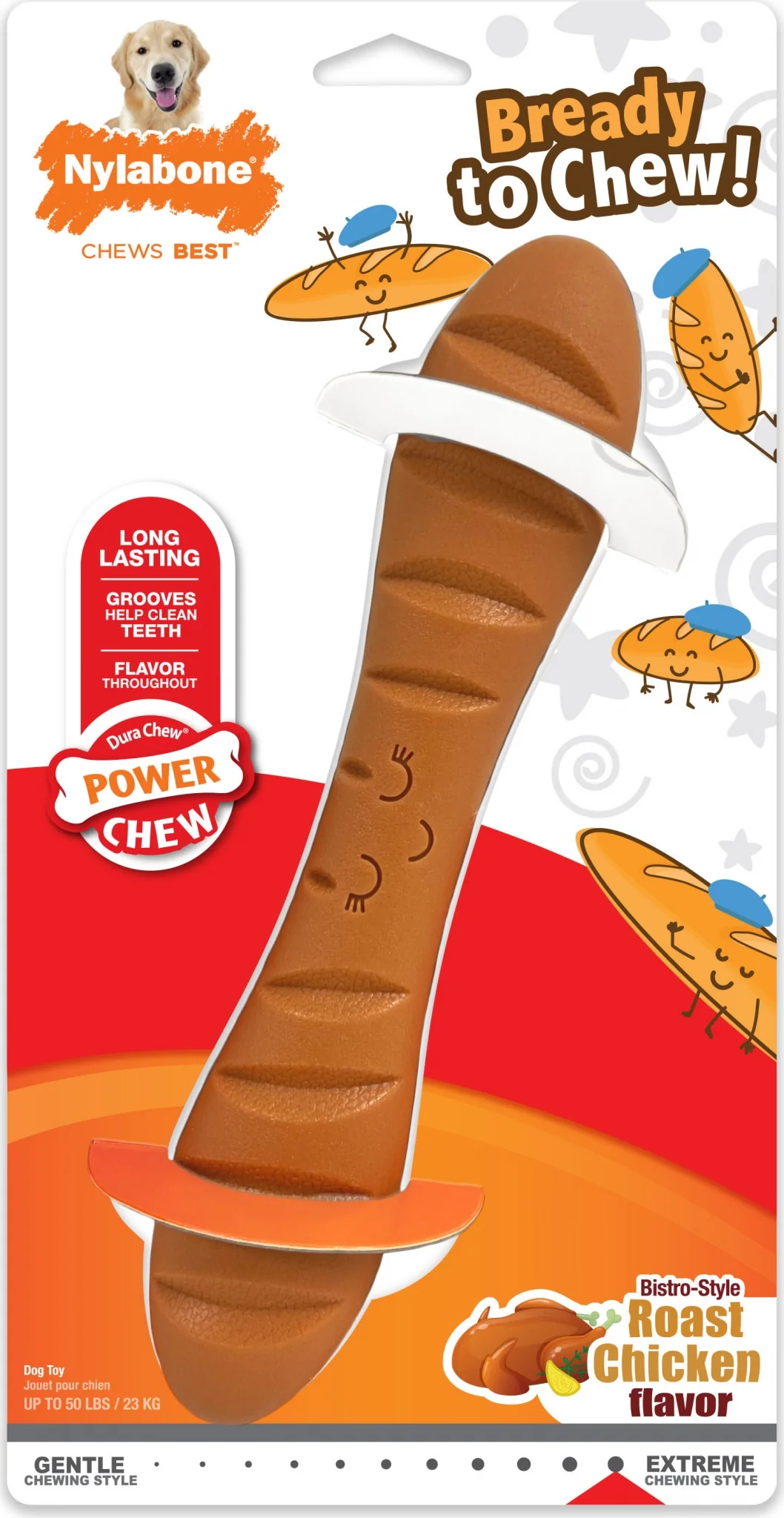 Nylabone Power Chew Bready To Chew Giant Chicken