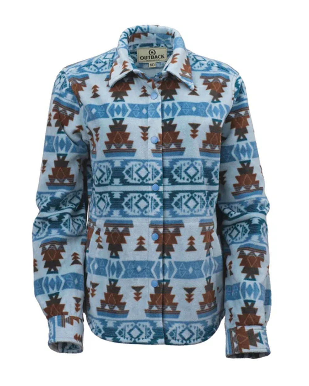 Outback Trading Ladies Skyler Fleece Big Shirt