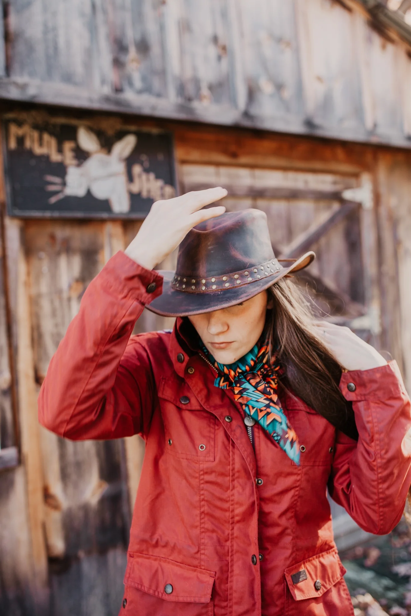Outback Trading Hemlock Leather Hat - Image 2