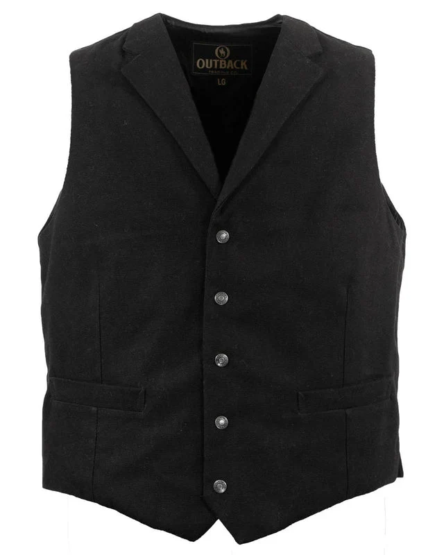 Outback Trading Mens Jessie Canvas Vest