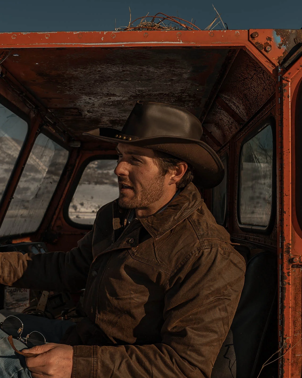 Outback Trading Showdown Leather Hat - Image 2