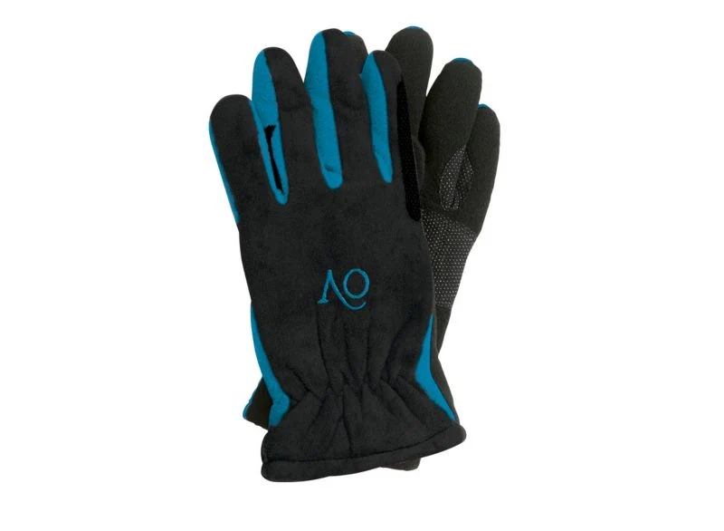 Ovation Ladies Polar Suede Fleece Gloves L Nvy/Blk - Image 2