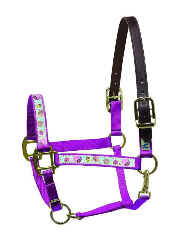 Perris Leather Ribbon Halter Cob Cupcake - Image 3