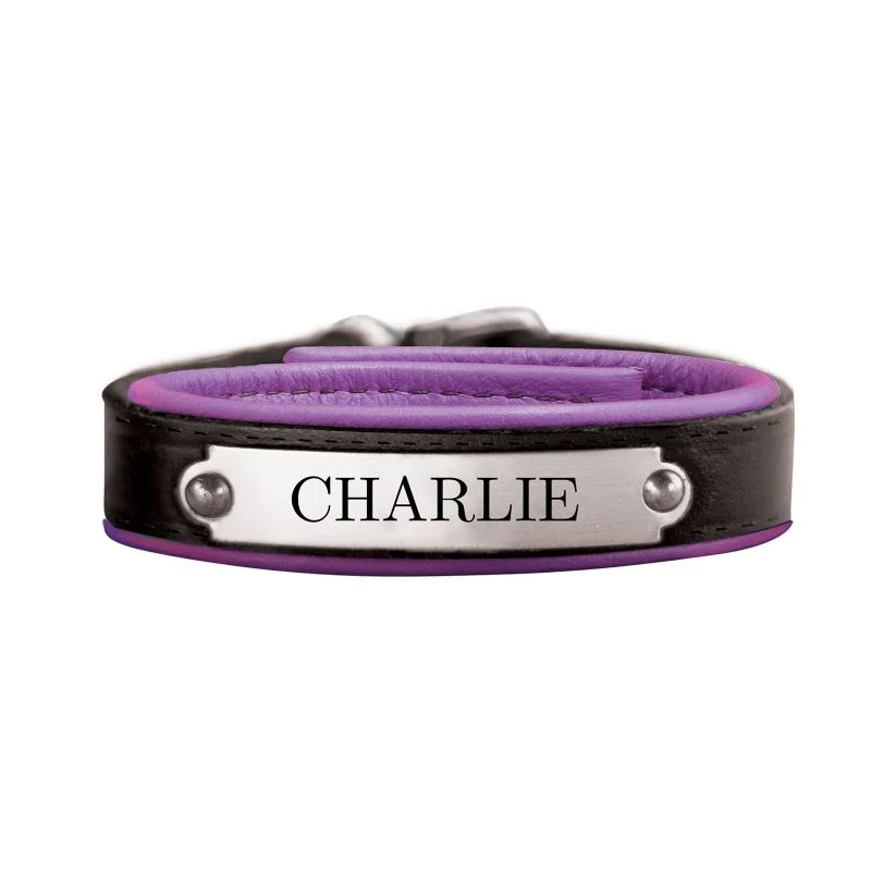 Perri's Personalized Padded Leather Bracelet - Image 14