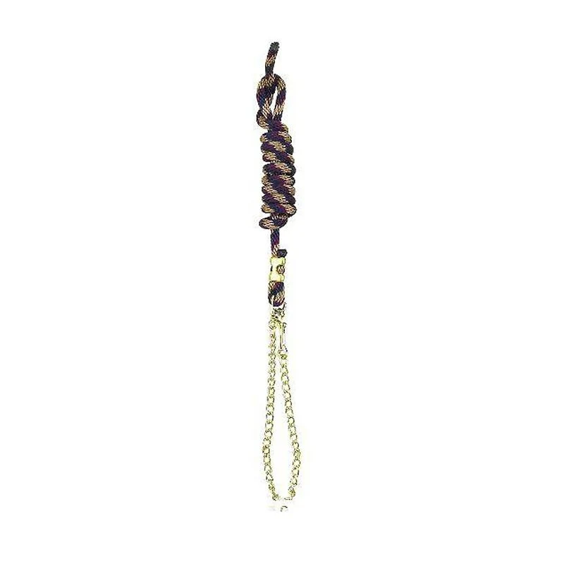 Perris Poly Nylon Lead With 30 Chain 8ft Brn - Image 9