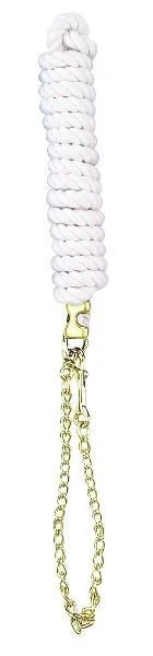 Perris White Heavy Duty Cotton Lead 10ft White