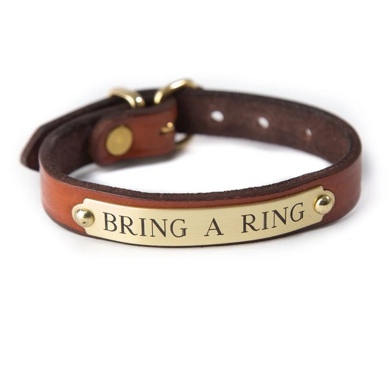 Personalized Leather Bracelet - Image 3