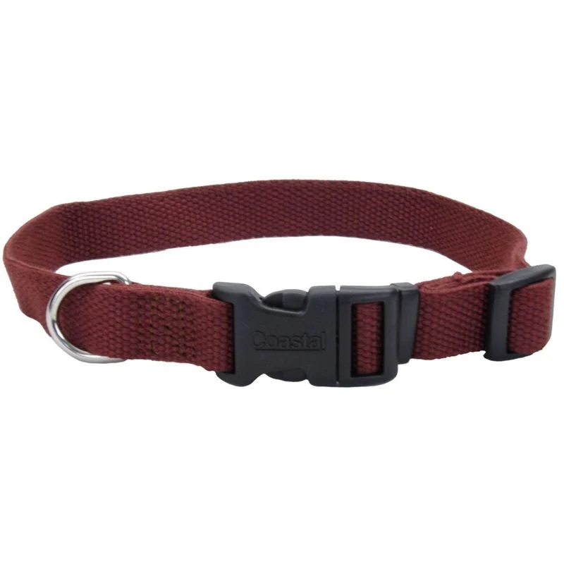 Personalized Soy Dog Collar Medium Cranberry - Image 5