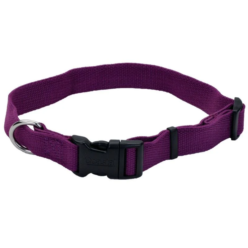 Personalized Soy Dog Collar Medium Cranberry - Image 6