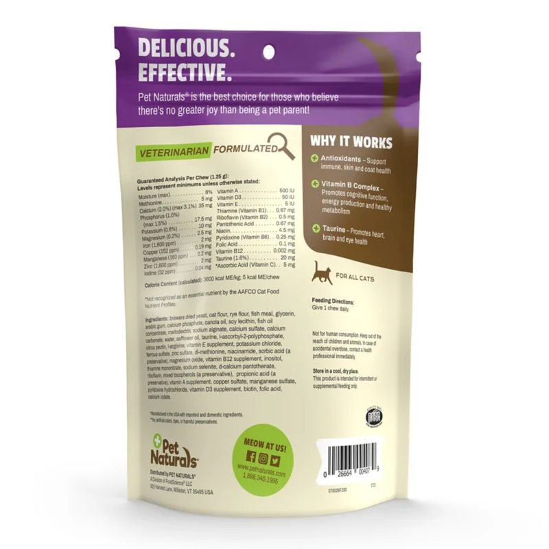 Pet Naturals Daily Multi Chew for Cats - Image 2