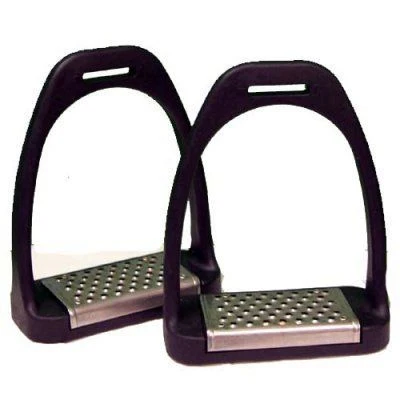 Poly Nylon Stirrups 4.75 Black