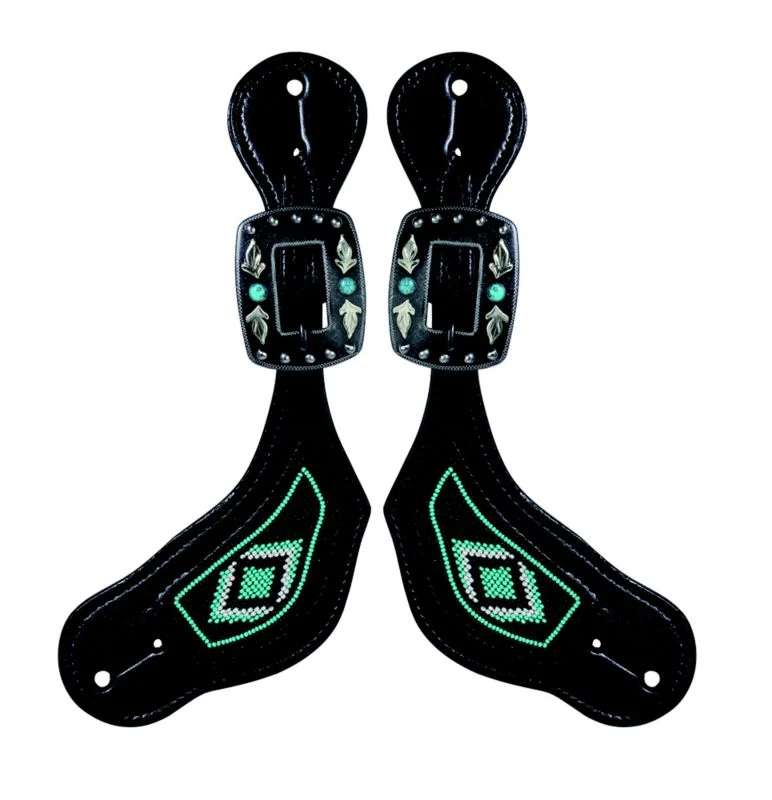 Pro Choice Collection Beaded Spur Straps - Image 2