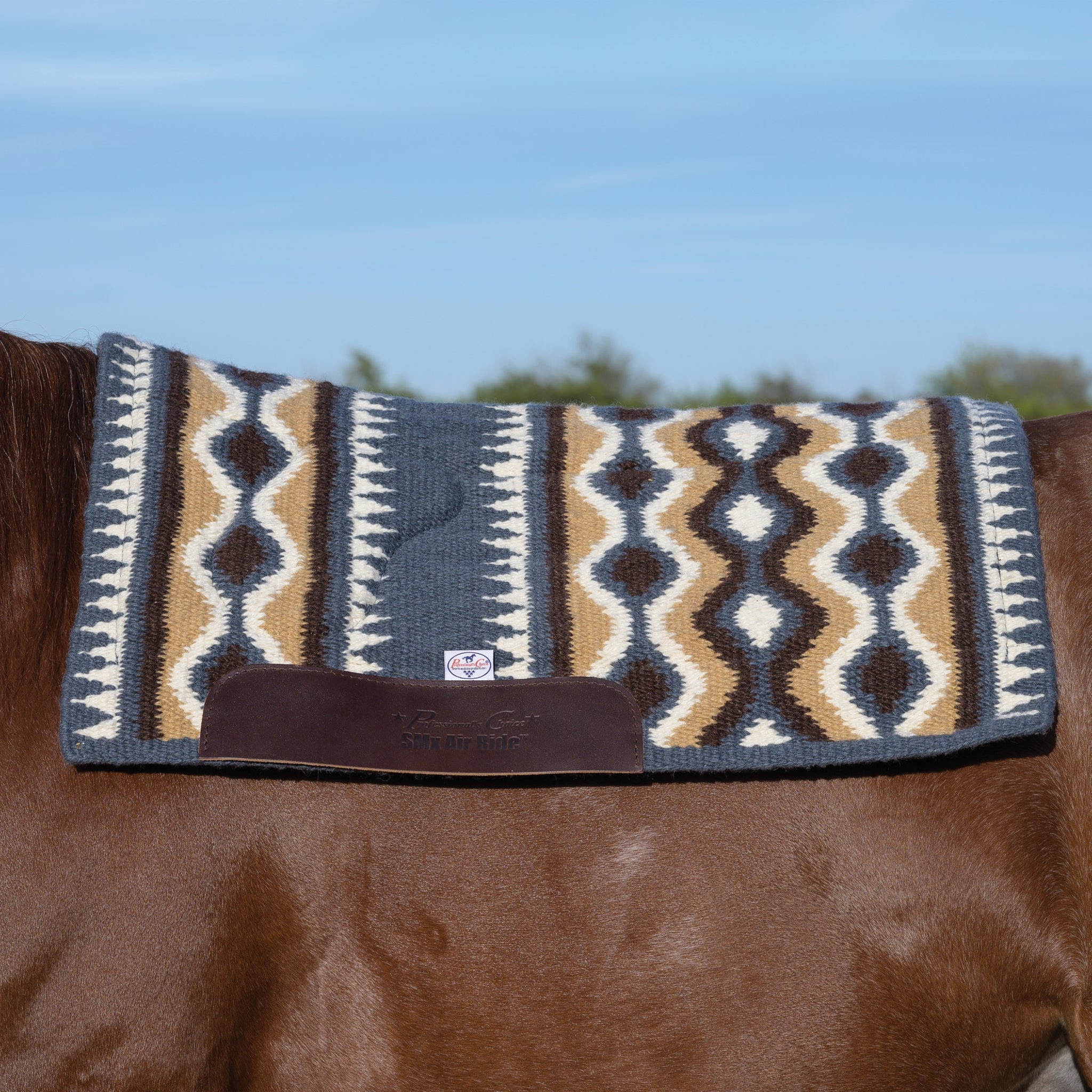 Professionals Choice Comfort Fit Orthosport Air Ride Saddle Pad - Image 2