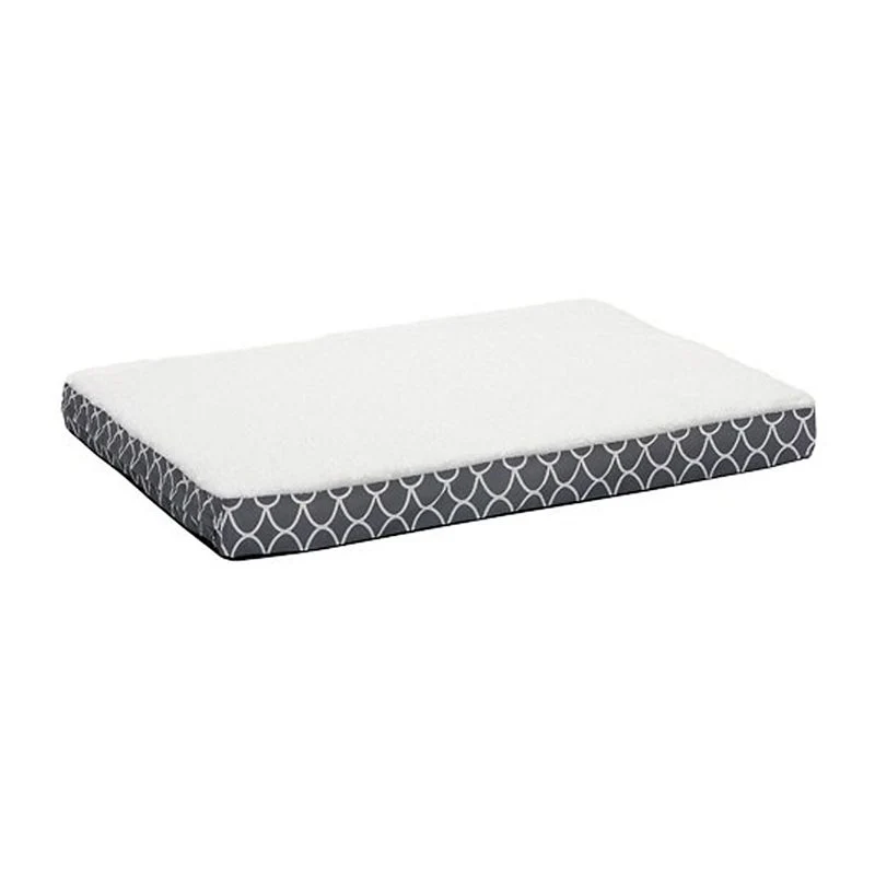 Quiet Time Teflon Gray Thick Ortho Dog Bed