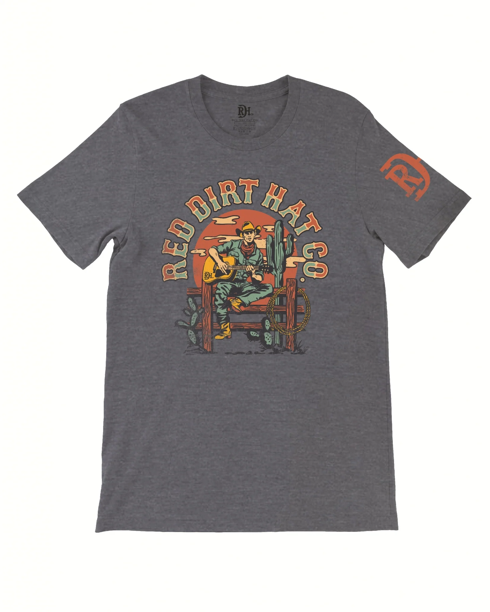 Red Dirt Hat Co Singing Cowboy T-Shirt