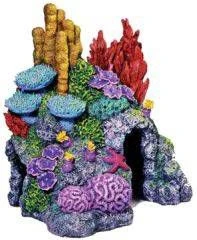 Blue Ribbon Red Sea Coral Hideaway Ornament - Image 2