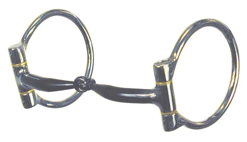 Reinsman Stage A Offset Dee Snaffle Brn - Image 2