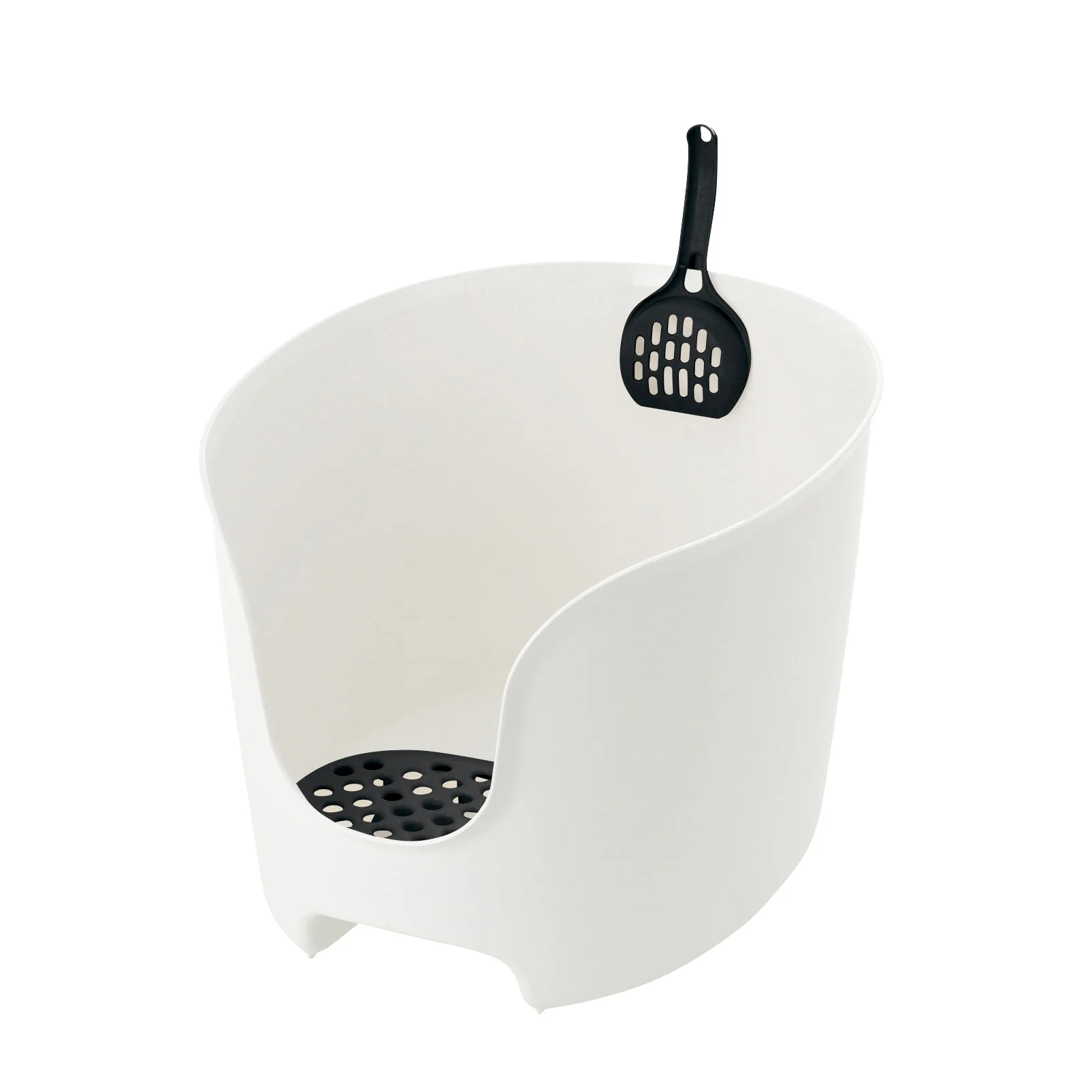 Richell PAW TRAX High Wall Cat Litter Box - Image 5