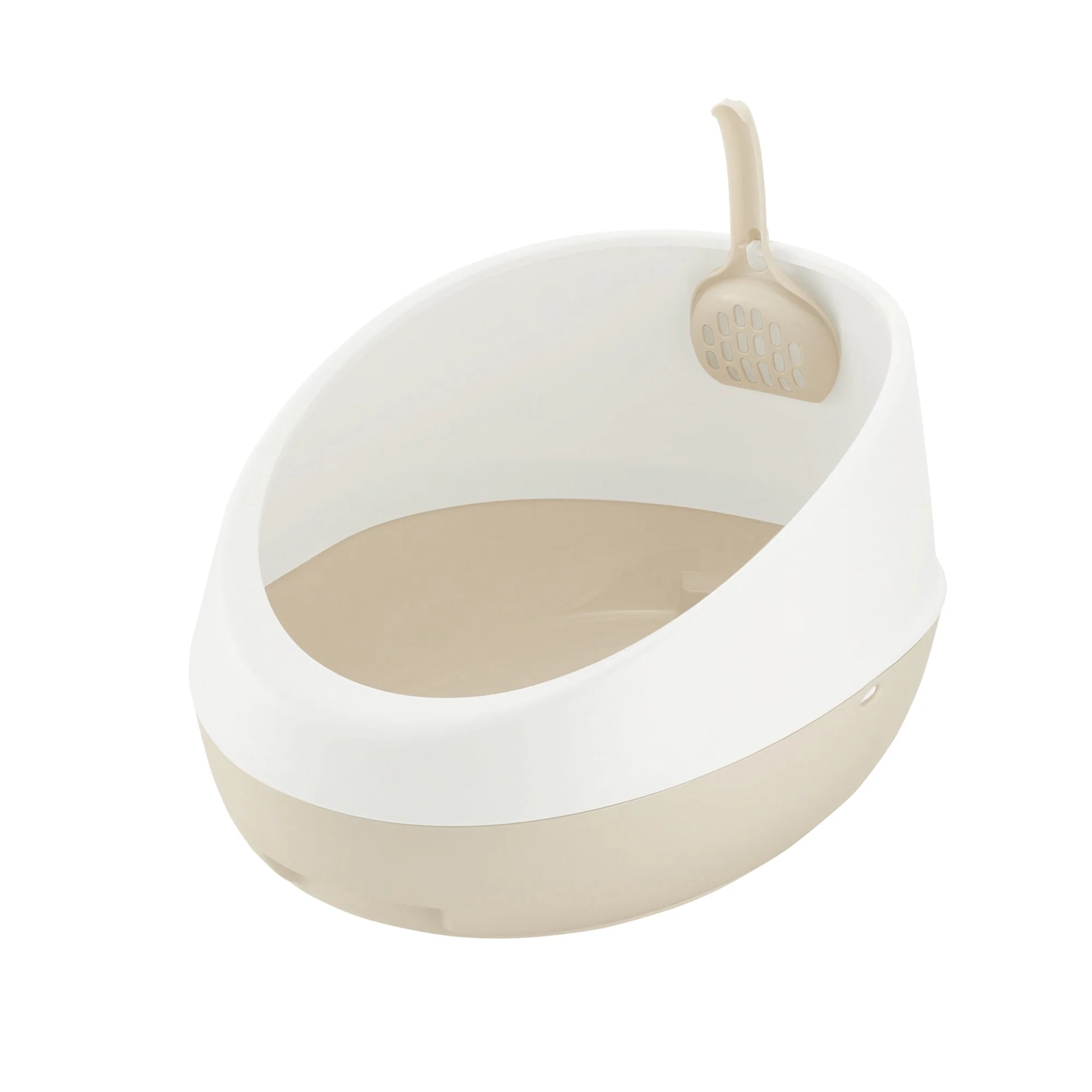 Richell PAW TRAX Rimmed Cat Litter Pan - Image 2