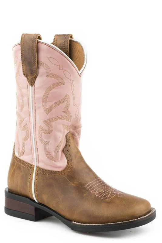 Roper Kids Monterey Square Toe Boots - Image 4