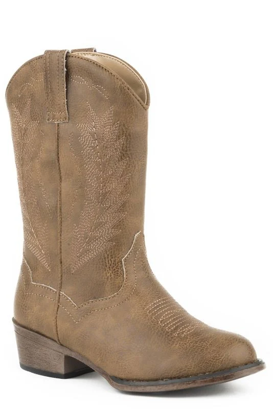 Roper Kids Taylor Square Toe Western Boots - Image 2