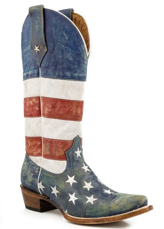 Roper Ladies American Flag Boot