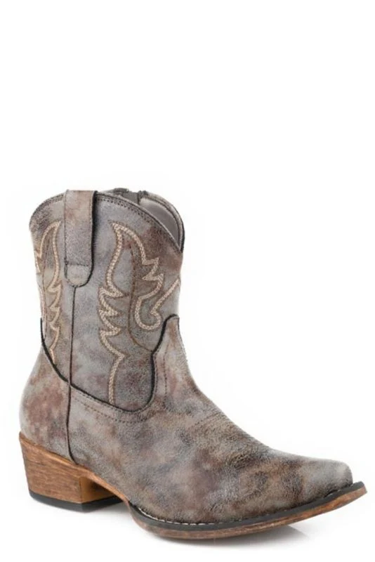 Roper Ladies Ava Snip Toe Short Boot - Image 5